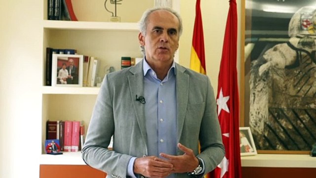 Enrique Ruiz Escudero, consejero de Sanidad de la Comunidad de Madrid