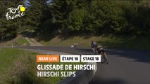 #TDF2020 - Étape 18 / Stage 18 - Glissade de Hirschi / Hirschi slips