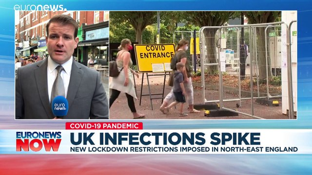 COVID restrictions intensify in North East England amid soaring cases