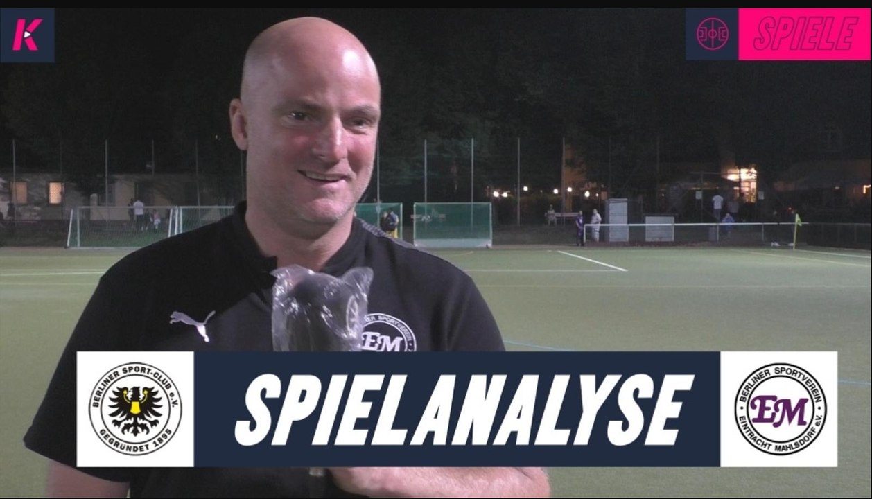 Die Spielanalyse | Berliner SC - BSV Eintracht Mahlsdorf (Berlin-Liga)