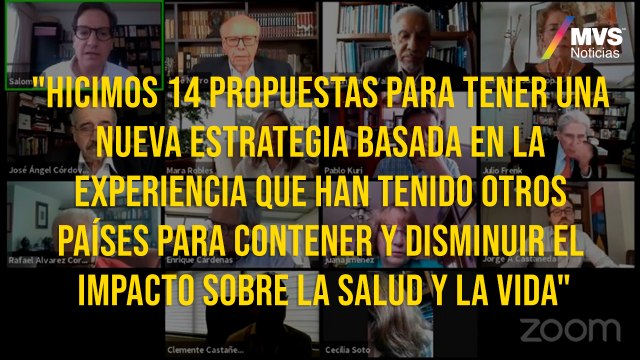 Responde López-Gatell a propuestas de ex secretarios de salud ante COVID-19
