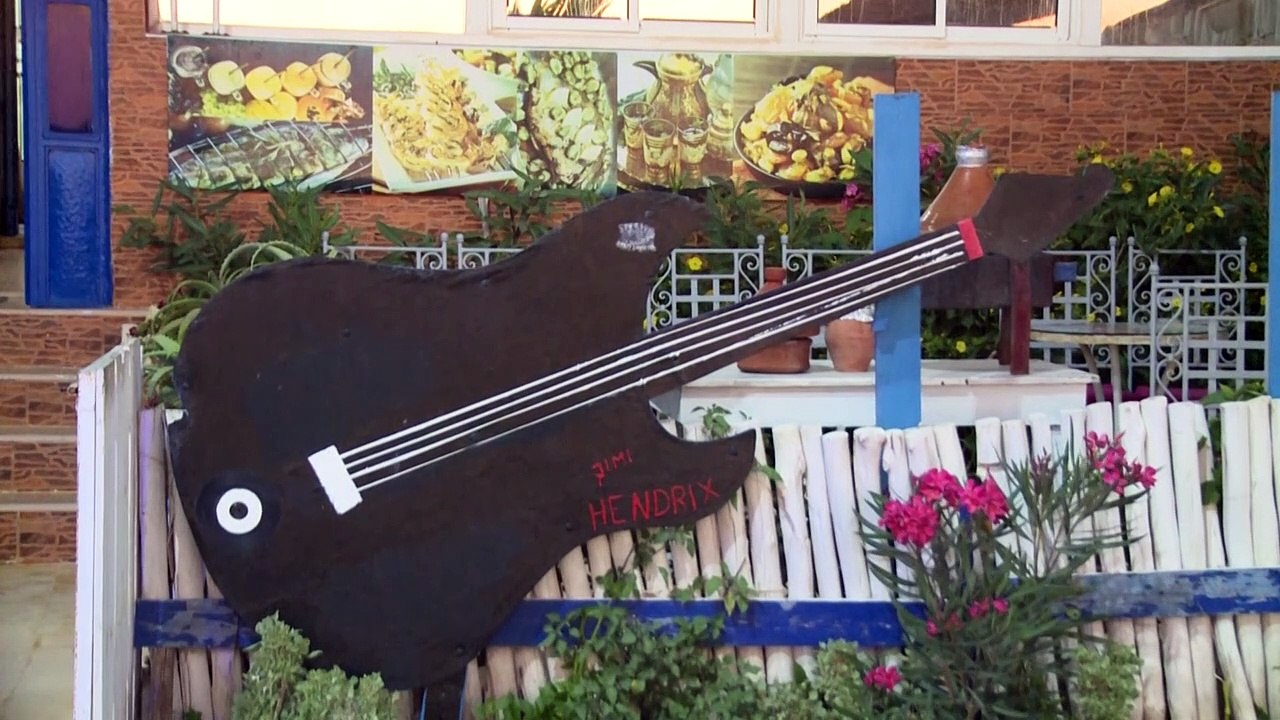 Jimi hendrix ist unvergessen – im marokkanischen diabat