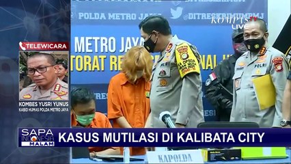 Tersangka Kasus Mutilasi di Kalibata City Terancam Hukuman Mati