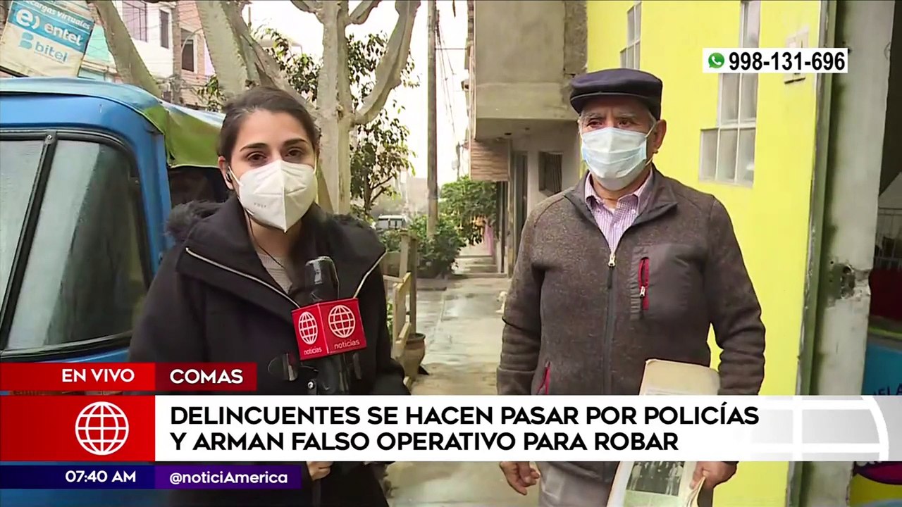 Delincuentes se hacen pasar por policías y arman falso operativo para robar | Primera Edición (HOY)