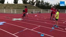 Initiation d'athlétisme avec le Dijon UC athlé'