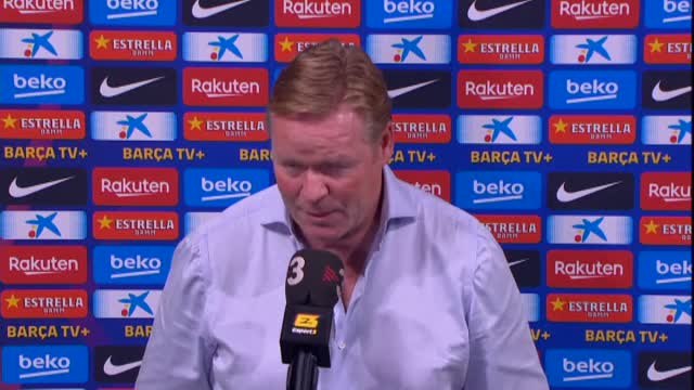 Koeman sobre Suárez: Respetamos el contrato de cada jugador y si se queda en el Barça es uno más de la plantilla