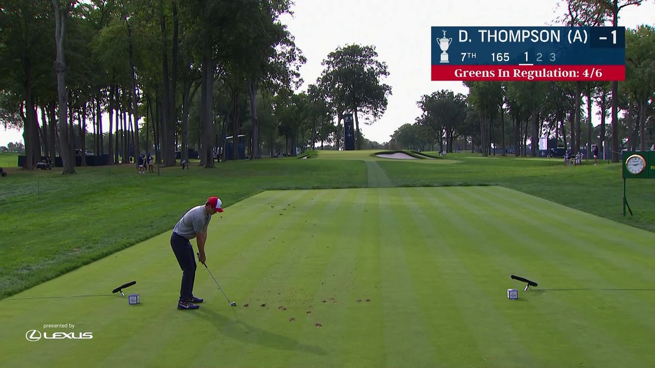 2020 U.S. Open, Round 1: Amateur Davis Thompson Breaks Par