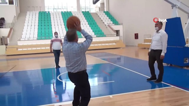 Sinop'a 2 bin 500 kişilik spor salonu