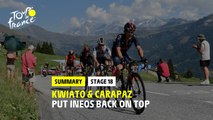 #TDF2020 - Stage 18 - Kwiato & Carapaz put INEOS back on top