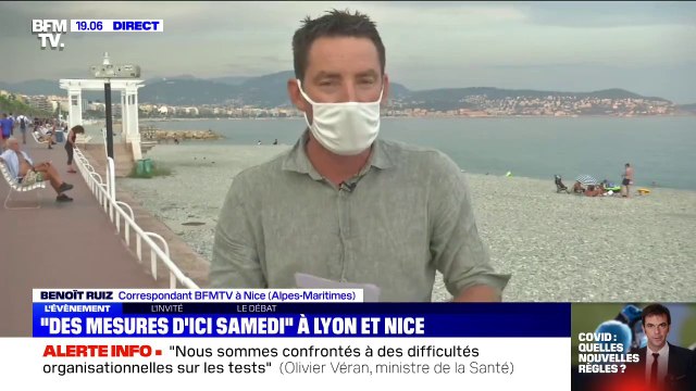 Nice: les mesures contre la propagation du coronavirus seront annoncées vendredi