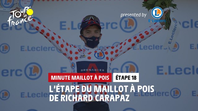 #TDF2020 - Étape 18 / Stage 18 - E.Leclerc Polka Dot Jersey Minute / Minute Maillot à Pois
