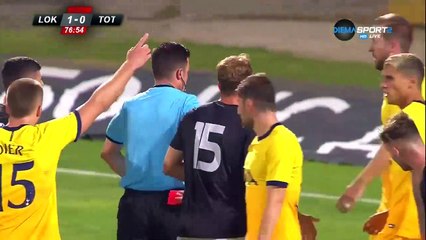 Harry Kane (Penalty) Goal - Lokomotiv Plovdiv 1 - 1 Tottenham
