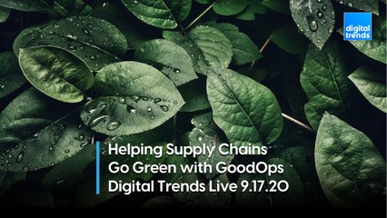 Co-Founder and CEO of GoodOps Divya Demato | Digital Trends Live 9.17.20