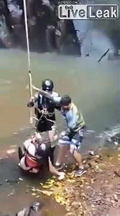 Ils évitent de peu le drame en Freejump, la corde était trop longue