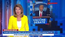 CDC director contradicts Trump on vaccine timeline and face masks