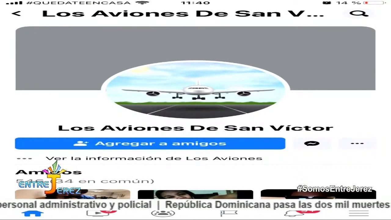 TOMARÁN MEDIDAS SOBRE "VÍDEOS DE LOS AVIONES"