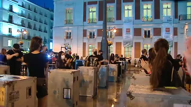 Movilizaciones del sector del espectáculo en toda España