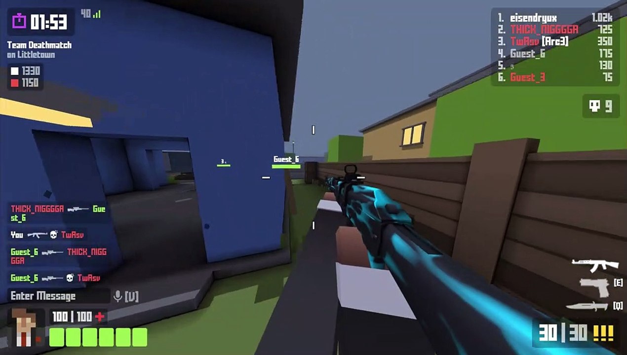 racha 23 kills krunker.io