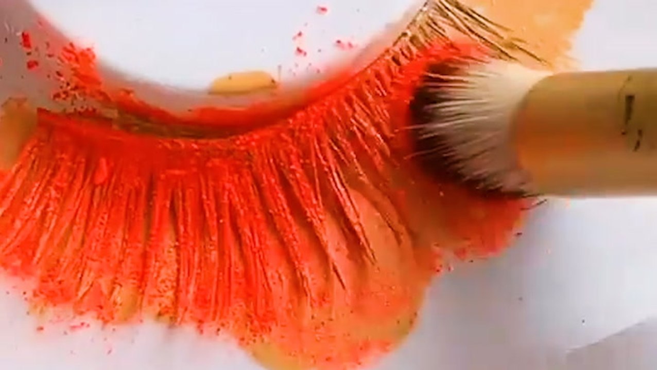 Try this hack for custom-colored false lashes
