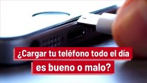 ¿Cargar tu teléfono al 100% es bueno o malo?