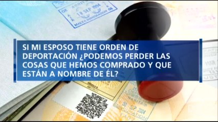 ¿Puede un indocumentado perder los bienes materiales que compró legalmente en Estados Unidos?