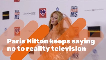 Paris Hilton Backs Away From Reality TV