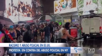 Atropellamiento masivo en Nueva York