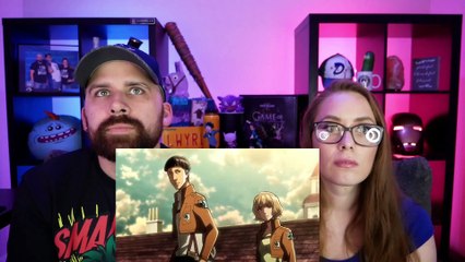 Attack on Titan S1 E23-25 "Smile, Compassion & Wall - Assault on Stohess, Part 1-3" Reaction!