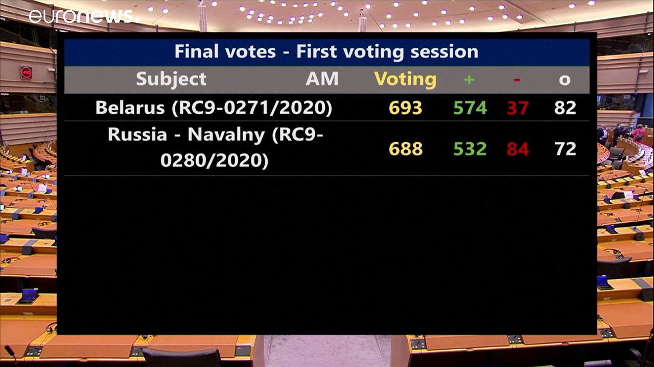 Nawalny-Vergiftung: EU-Parlament für Sanktionen gegen Russland