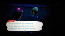 Plongée sous-marine de nuit (pétoncle, Animal Crossing New Horizons, sorti le 20 mars 2020 sur Switch et Switch Lite).