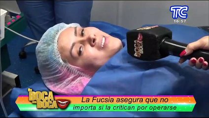 "La Fucsia" se decidió a entrar al quirófano: entérate la verdadera razón