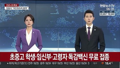 Descargar video: 초중고 학생·임신부·고령자 독감백신 무료 접종