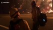 Hellish scenes as crews battle California's El Dorado Fire