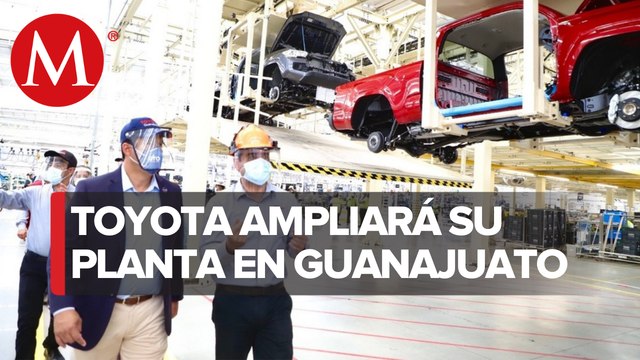 Toyota invertirá 170 mdd adicionales en planta de Guanajuato