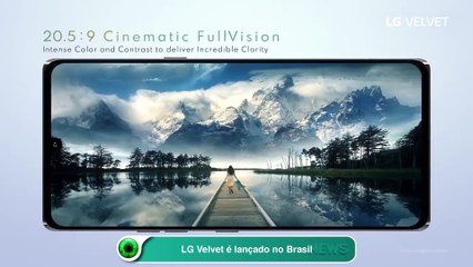 LG Velvet é lançado no Brasil