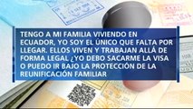 ¿Venezolanos con familia en Ecuador deben tramitar la visa o pueden entrar bajo protección de reunificación familiar?