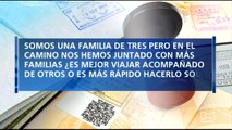¿Una familia venezolana pregunta que si es mejor migrar junto a otras familias o hacerlo solos?