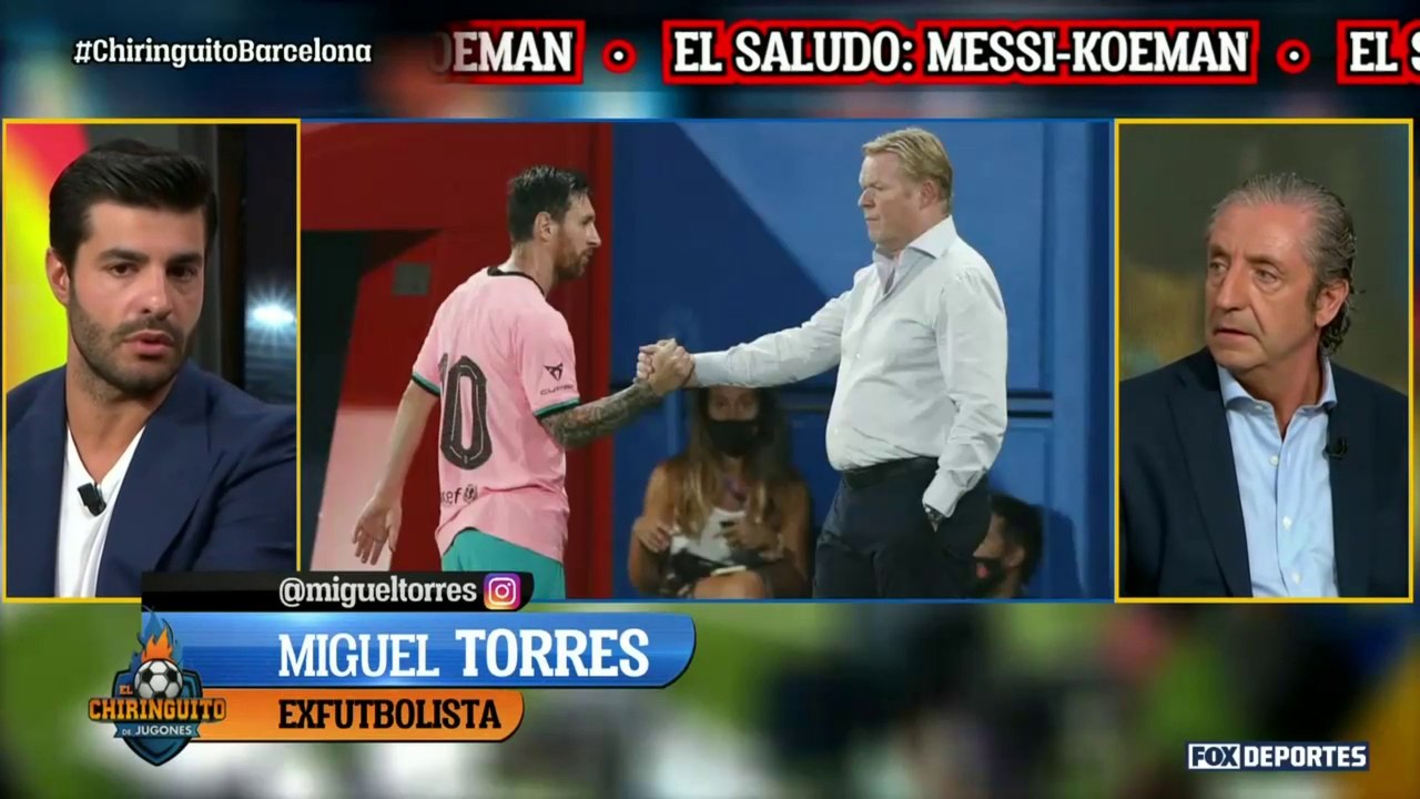 ¿Koeman es un hombre duro y serio?: El Chiringuito