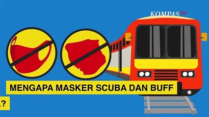 Download Video: Mengapa Masker Scuba dan Buff Dilarang di KRL?