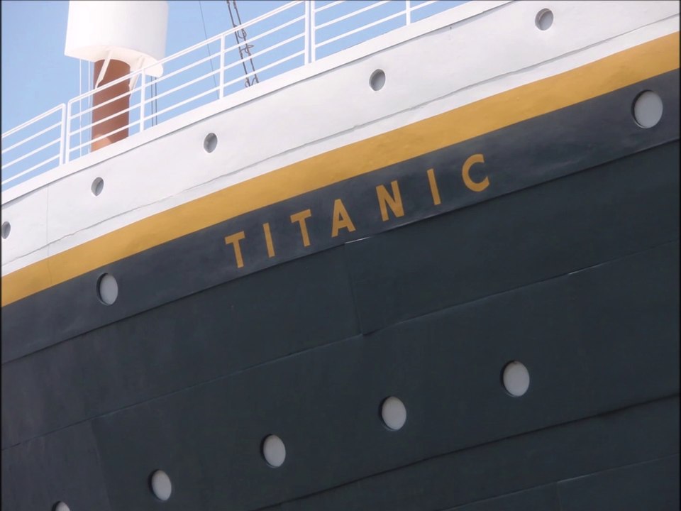 Titanic's Name in the Wreck
