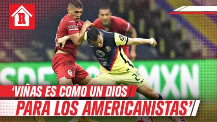 Sebastián Cáceres: 'Viñas es como dios para los aficionados en México'