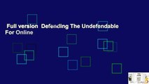 Full version  Defending The Undefendable  For Online