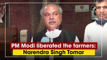 PM Modi liberated farmers, says Narendra Singh Tomar