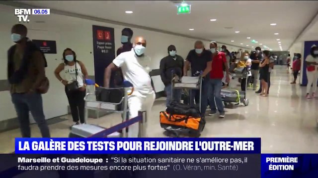 Coronavirus: la galère des voyageurs vers l'Outre-mer pour obtenir un test en moins de 72h