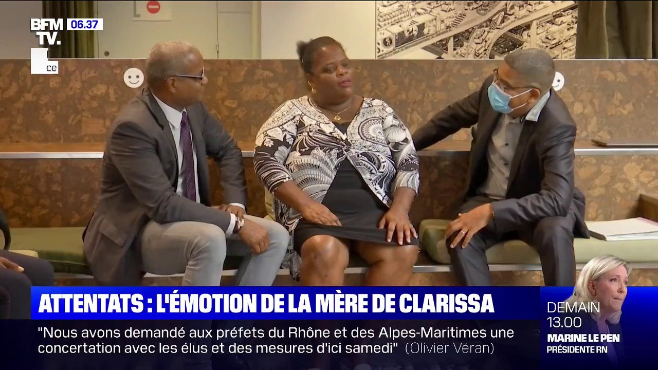 La mère de Clarissa Jean-Philippe, tuée lors de...