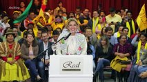Presidenta interina Áñez renuncia a candidatura en elecciones de Bolivia