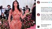 Fans Think Kim K Removed BONES From Her Body For MET Gala Look!