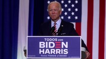 Russia trying to 'denigrate' Biden campaign, says FBI director