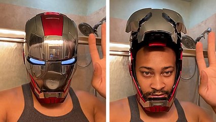 Le casque d'Iron Man le plus cool
