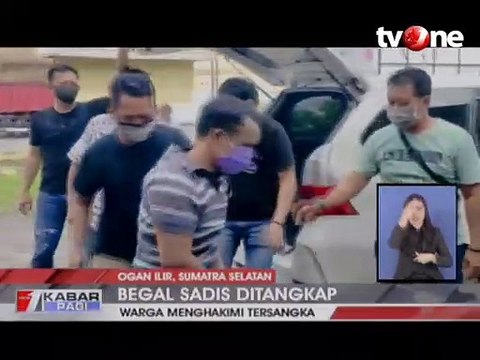 Begal Sadis Ditangkap, Jadi Bulan-bulanan Warga